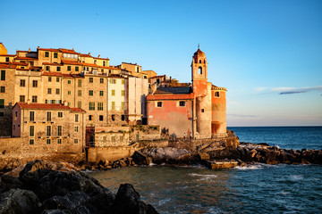 The sea village of Tellaro, Lerici, La Spezia gulf, Liguria, Italy