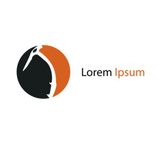 Fototapeta premium Modern vector professional sign logo climbing