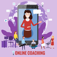 Online training coaching, education, workshops and courses.