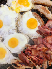 Eggs Bacon and Sausages 2