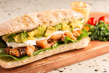 sandwich de palta
