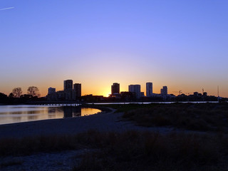 Sunset Amager Strand Copenhagen