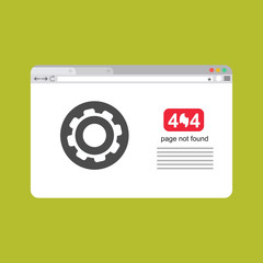 Error 404 page layout vector design. Website 404 page creative concept. 404 web page error creative design. Modern 404 page not found concept. The page you requested could not be found.