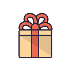Isolated gift icon vector design