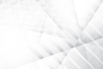 Obraz premium Abstract geometric white and gray color background. Vector, illustration. 