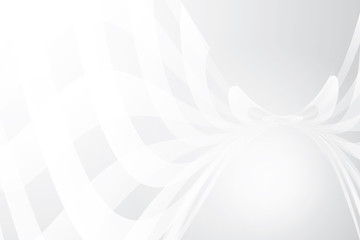 Abstract geometric white and gray color background. Vector, illustration.	