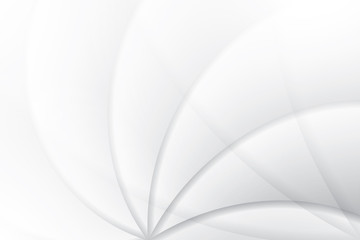 Fototapeta premium Abstract geometric white and gray color background. Vector, illustration. 