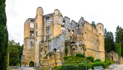Old castle ruins, general view, Europe