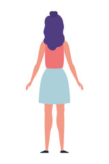 Avatar woman person vector design