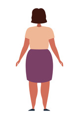 Avatar woman person vector design
