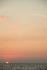 Obraz premium Sun Set over the ocean Darwin Northern Territory Australia 