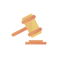 law hammer property intellectual copyright icon