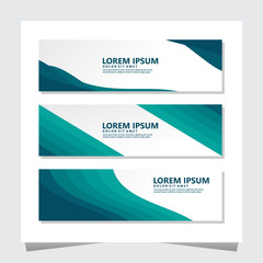 Naklejka premium Modern abstract Banner set. For art template design, list, front page, mockup brochure theme style, banner, idea, cover, booklet, print, book, blank, card, ad, sign, sheet