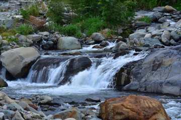 Rio de montaña en Costa Rica