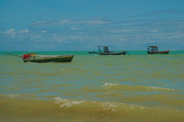 Obraz premium Fishing boats