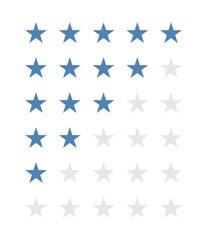 Five stars rating