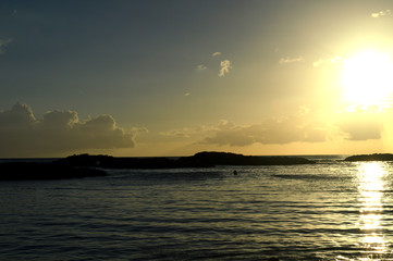 Sunset Of The Lagoon