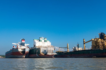 Ship Breaking Yard at Chittagong, Bangladesh