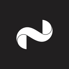 twist 3d logo vector