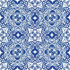 Portuguese vintage azulejo tiles.