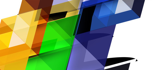 Fototapeta premium Modern mosaic triangle template background, great design for any purposes. Abstract geometric graphic design triangle pattern. Geometric line pattern.