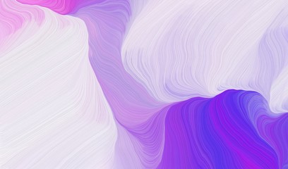 smooth swirl waves background illustration with lavender, blue violet and light pastel purple color