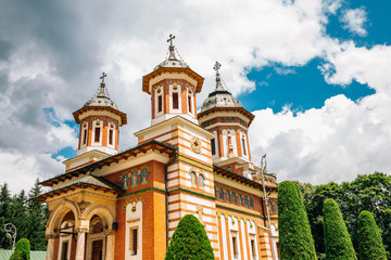 Fototapeta na wymiar Sinaia Monastery in Romania