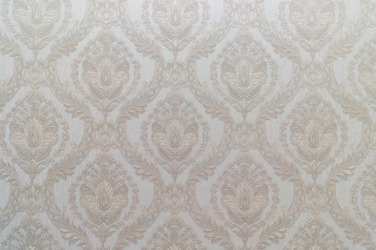 wallpaper textured by ornaments and graphic patterns.