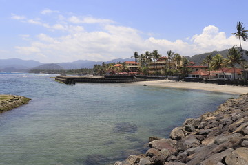 Obraz premium A beautiful view of beach in Bali, Indonesia.