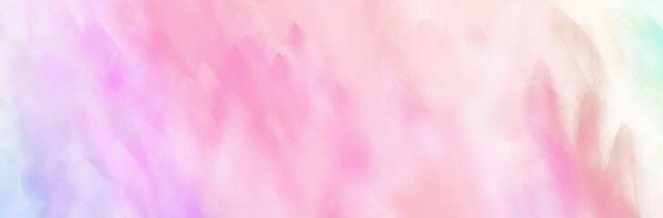 banner beautiful grungy brushed wallpaper graphic with colorful pastel pink, white smoke and pastel magenta painted color