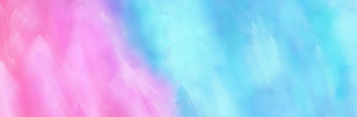 header watercolor grungy brushed wallpaper graphic with baby blue, plum and light sky blue painted color