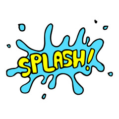 Hand drawn comic speech bubbles with emotion and text splash. vector doodle comic explosion cartoon illustrations isolated for posters, banners, web, and concept design