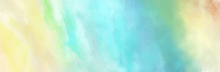 header abstract background with tea green, sky blue and medium aqua marine color and space for text or image