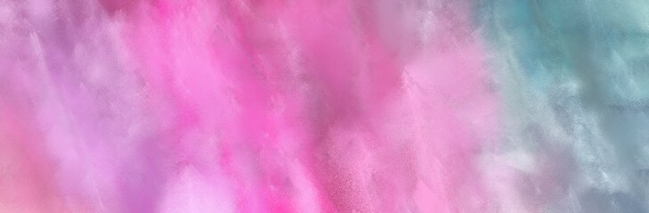 banner abstract background with pastel violet, pastel magenta and light slate gray color and space for text