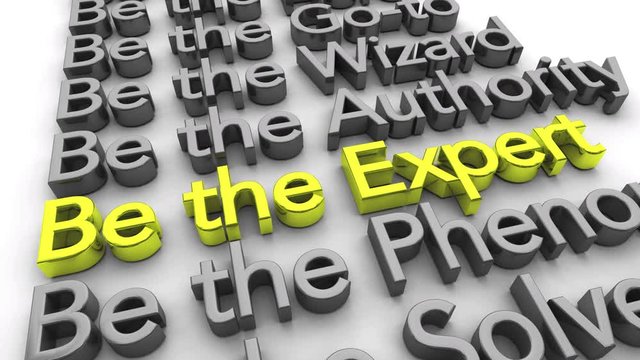 Be the Expert Guru Pro Authority Solver Words 3d Animation