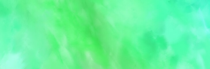 abstract colorful grungy brushed wallpaper graphic with medium aqua marine, aqua marine and pastel green painted color