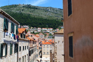 Buildings in Dubrovnik, Croatia