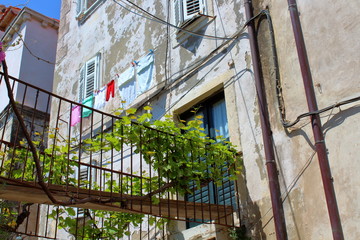 Fototapeta na wymiar Building in Dubrovnik, Croatia