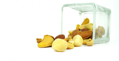 Roasted cashew nuts Almond Hazelnut and Peanut