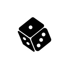 Dice icon vector design template