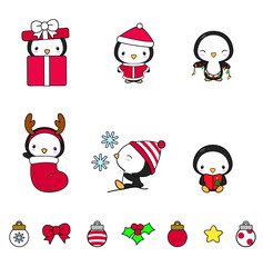 Cute Penguin Christmas