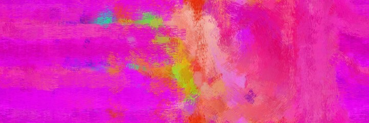 Obraz premium colored illustration drawing with deep pink, dark khaki and coffee color