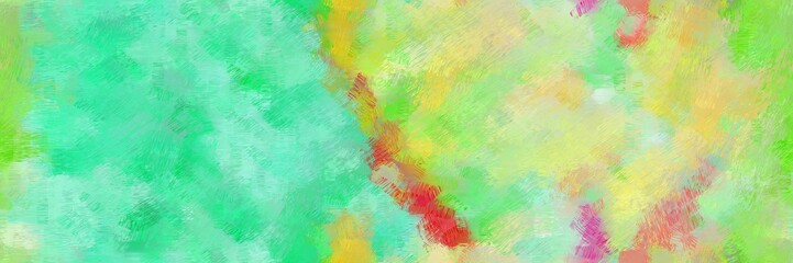 header illustration drawing with light green, light sea green and khaki color