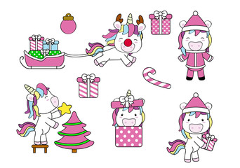 Unicorn Christmas 