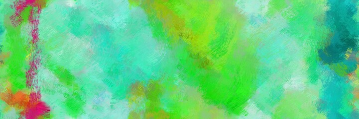horizontal illustration painting with medium aqua marine, moderate green and rosy brown color