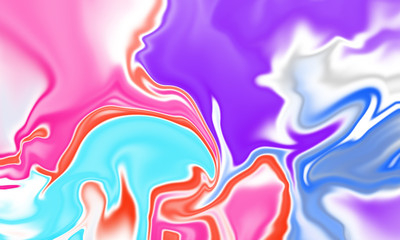 Multicolor abstract liquid background texture	