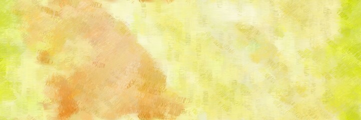 fantasy design paint brushed with khaki, golden rod and pastel orange color