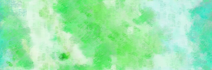 seamless illustration painted brush with pale green, beige and pastel green color