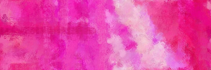 seamless pattern design painting with deep pink, pink and pastel magenta color