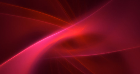 3D rendering abstract red fractal light background